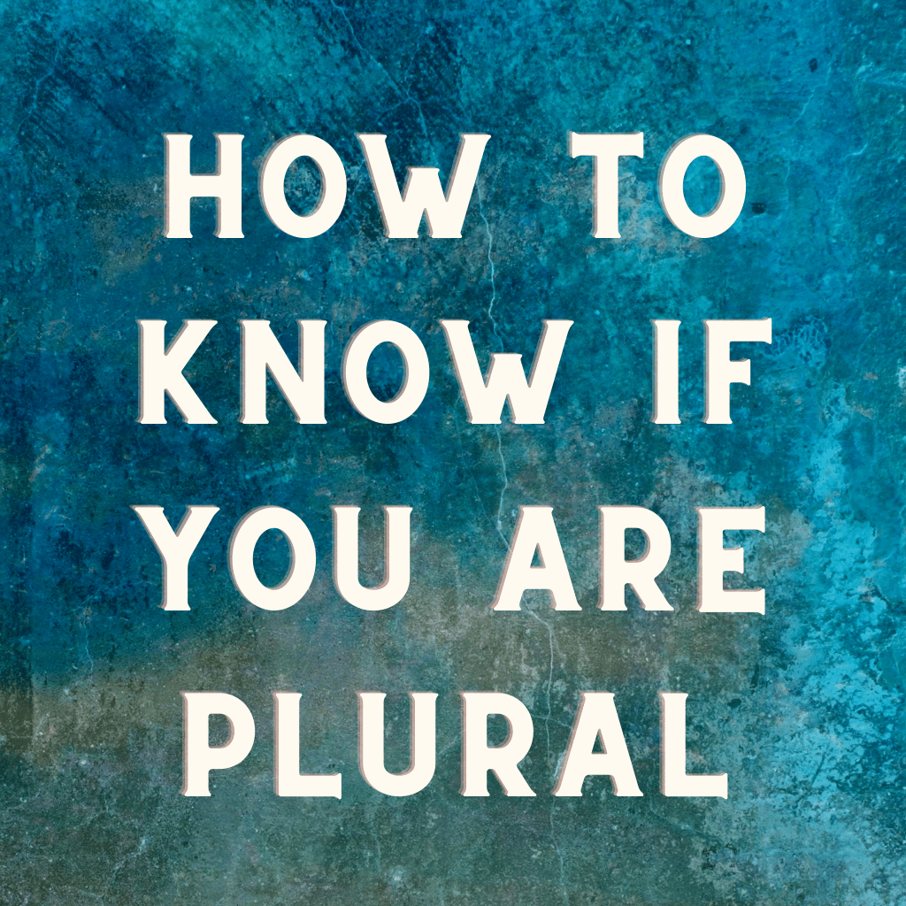 How to know if you are Plural