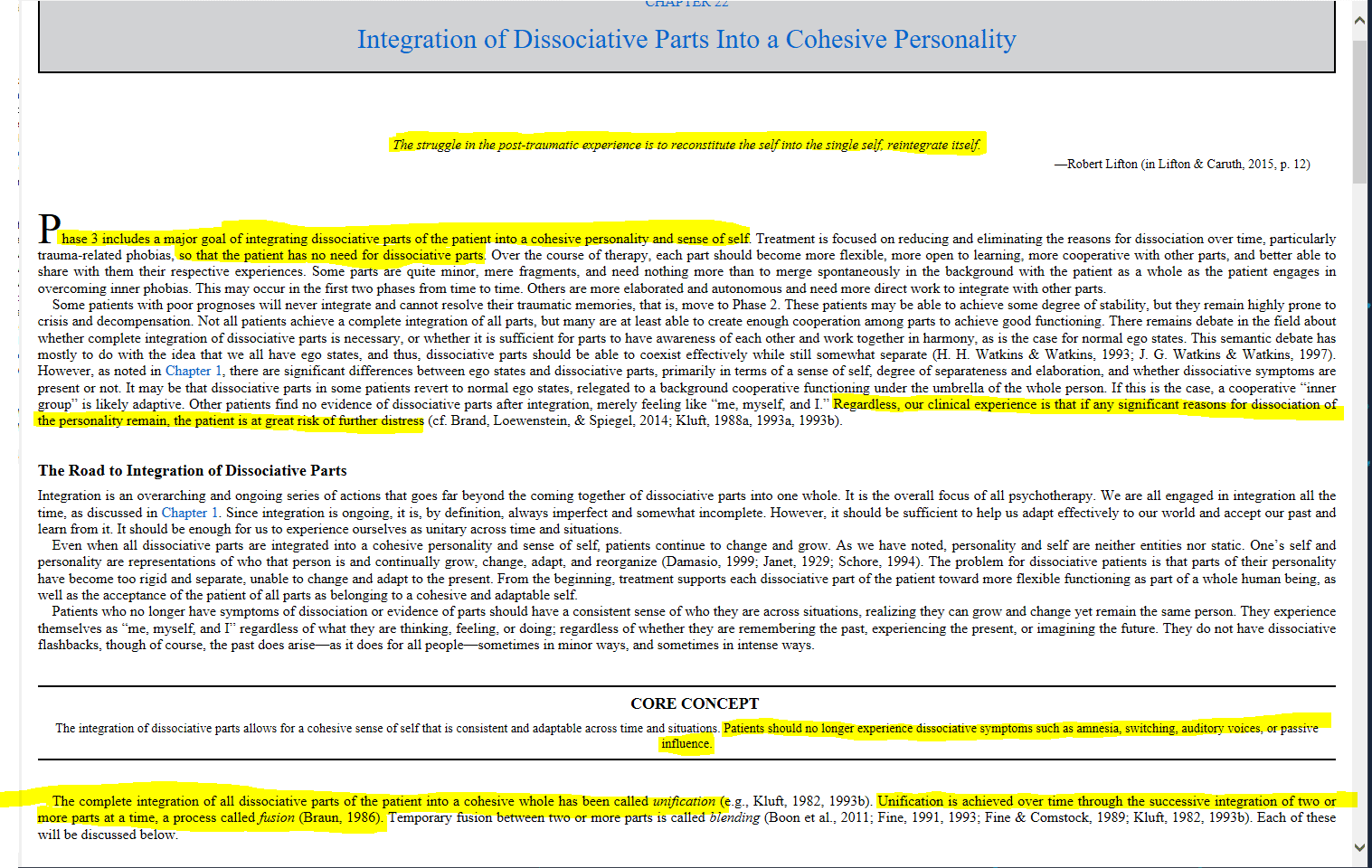 An image of a document highlighting the Power to the Plurals logo in yellow.