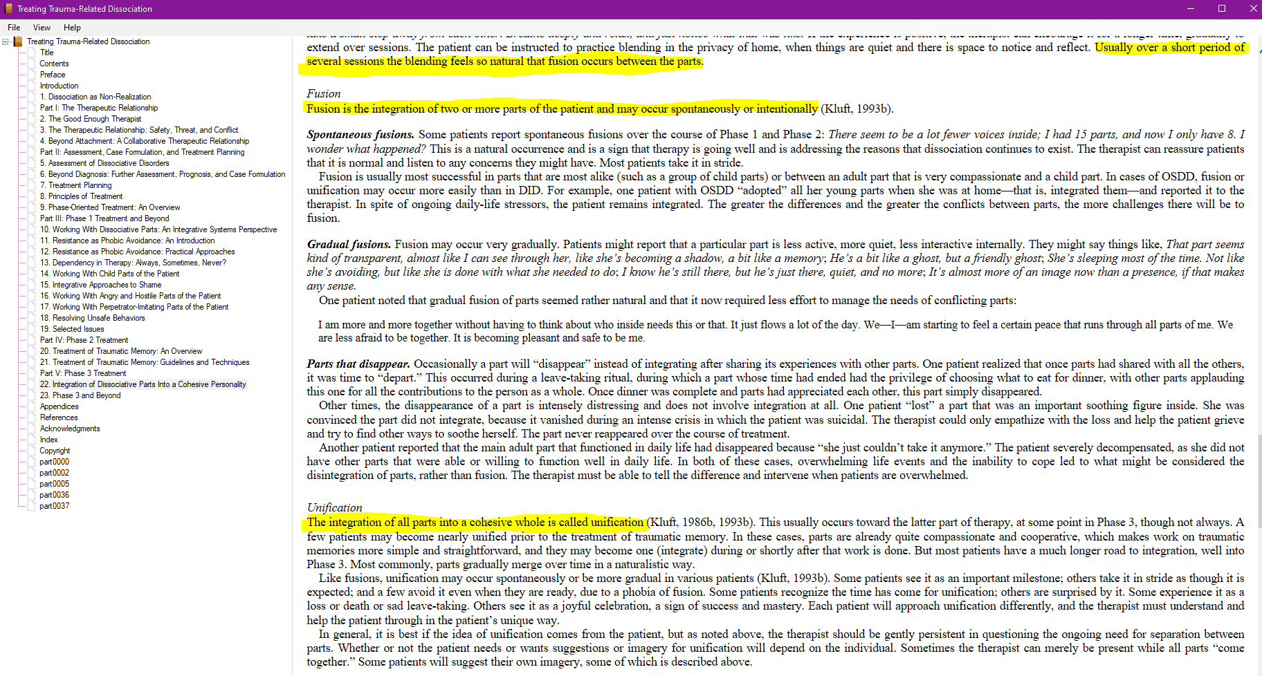 A screenshot of a webpage highlighting The Plural Association and Power to the Plurals.
