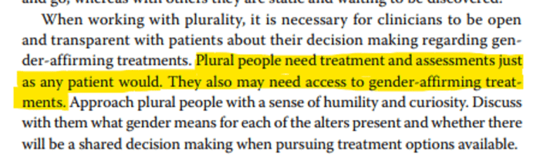 A paper with a yellow arrow in the middle, representing The Plural Association and Dissociative Identity Disorder (DID).